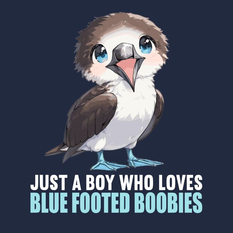 Fou à pieds bleus