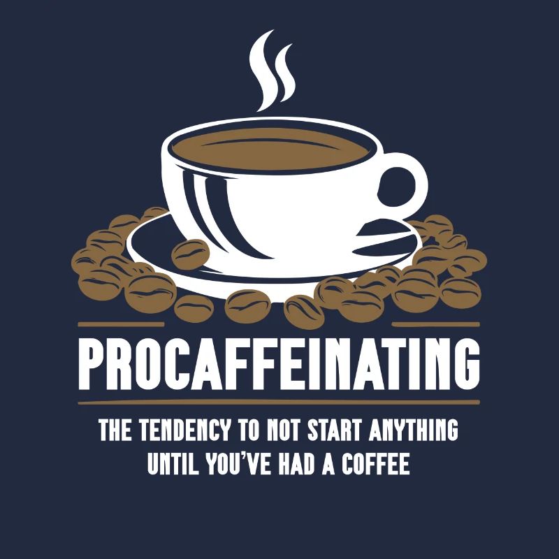 Les amateurs de café procaféinant ne commencent rien