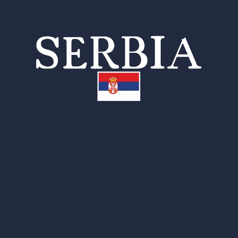 Serbie Serbie Drapeau serbe Fier Serbe