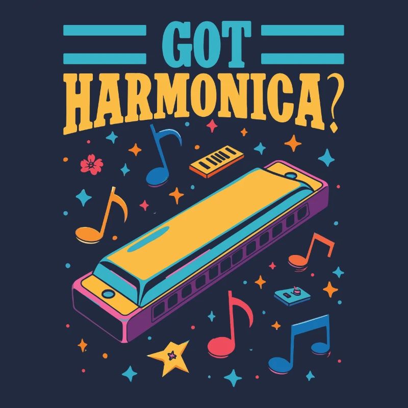 Funny Harmonica Player Got Harmonica