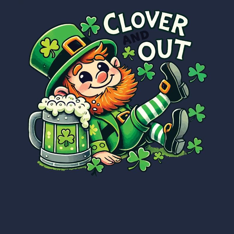 trèfle et plaisir de la Saint-Patrick