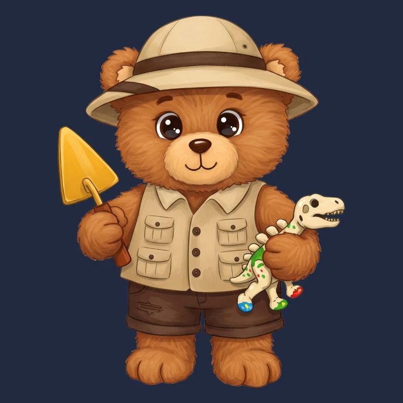 Teddy Bear Archaeologist