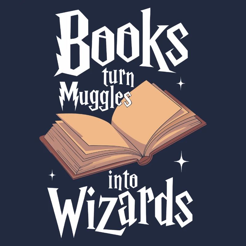 Books Turn Muggles Into Wizards Library Reader
