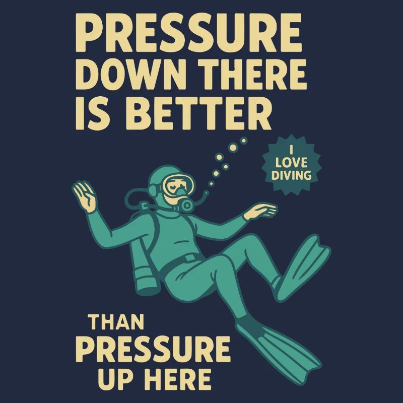 Pressure Down There Is Better Diver Design