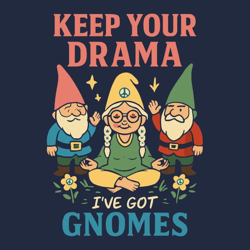 Garten Zwerg Oma: Eigenwilliger Gnomecore,