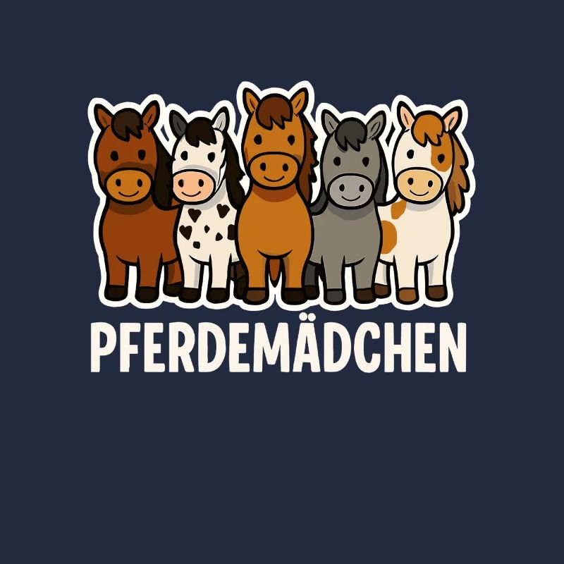 Pferdemädchen – Süßes Pony Design