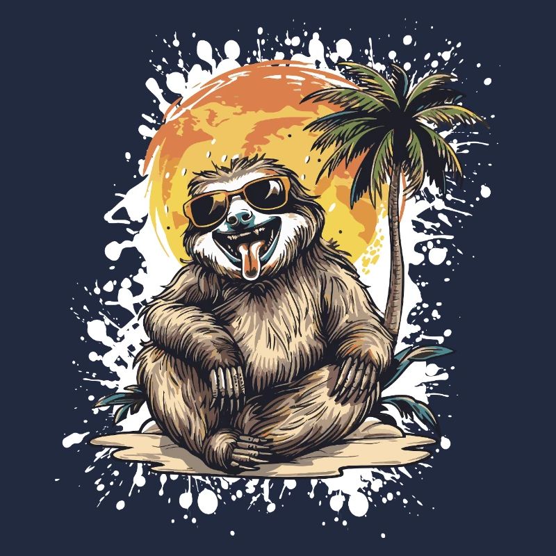 Sloth Summer Holiday