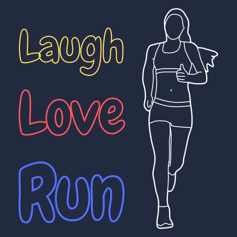 Rire Amour Courir