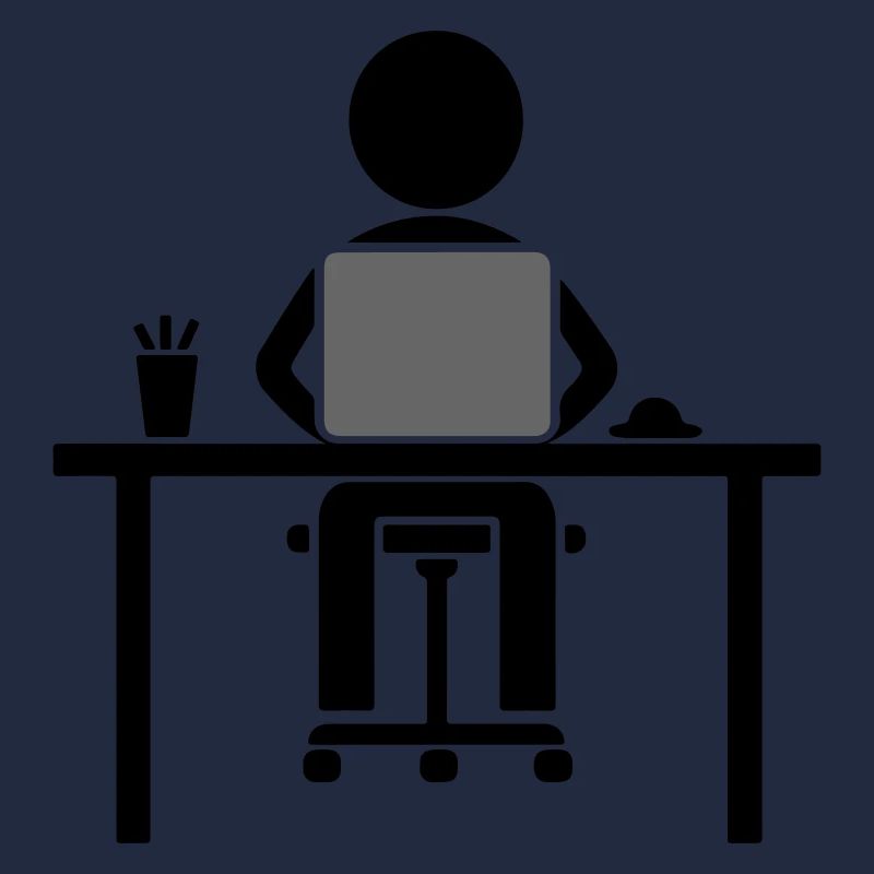 Arbeiter Computer Lernen