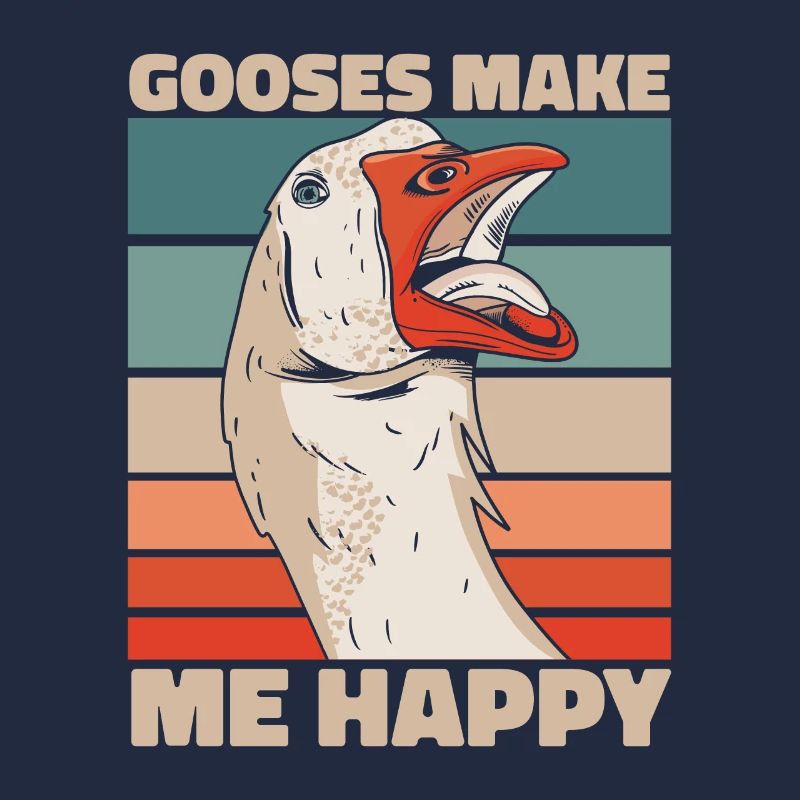 Gans Tier Vogel Gänse