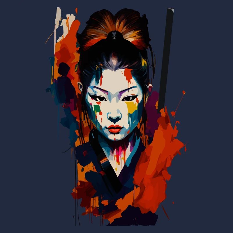 Samurai Warrior - Splash Art