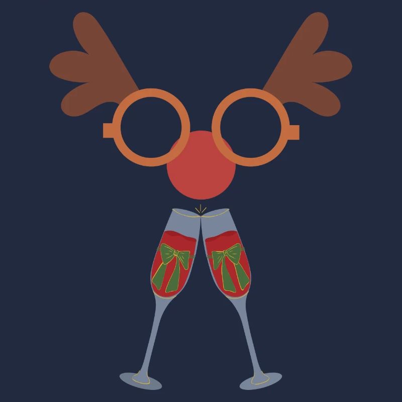 Weihnachtsdesign-Geschenkidee-Feier