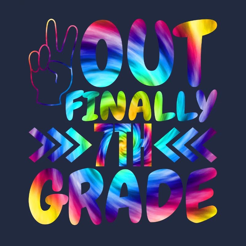 Out Finally 7th grade elementary school students