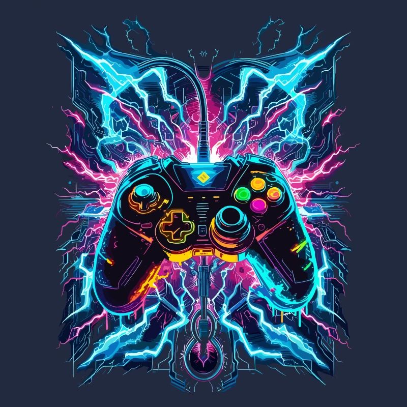 Controller di gioco Neon Blitz Power