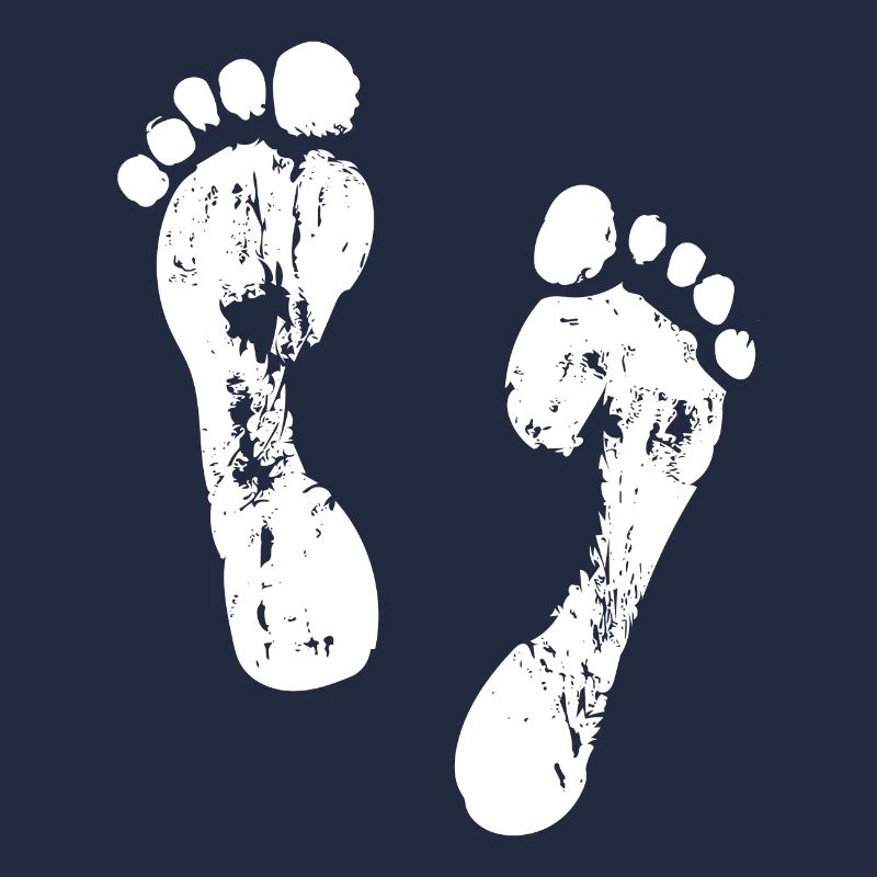 Footprints in the sand