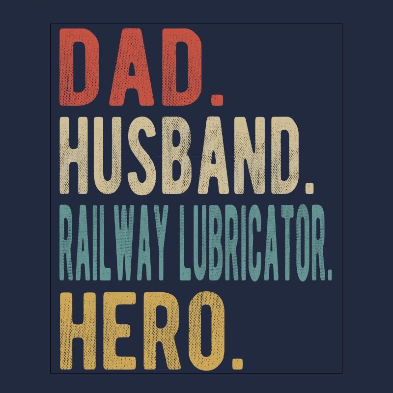 Eisenbahnschmierrichter Papa Ehemann Held