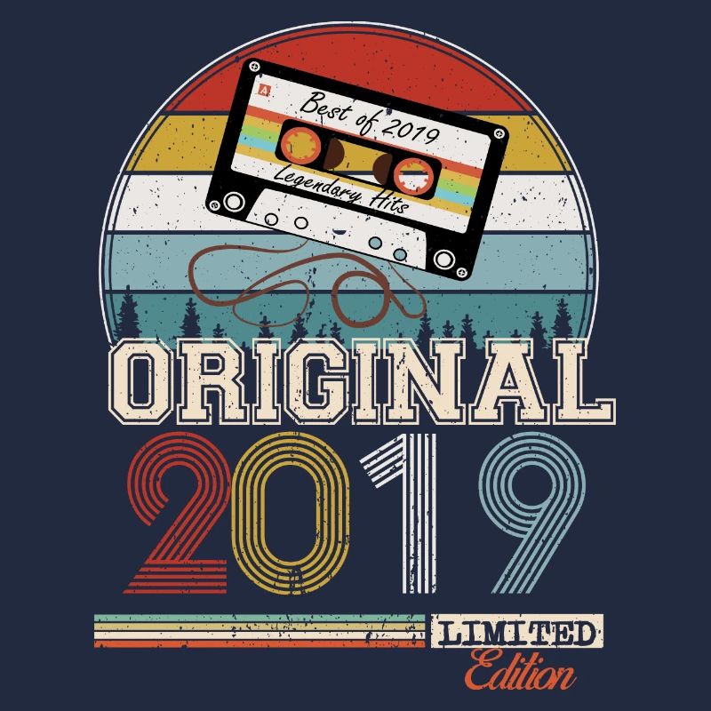 Elegant Retro Gift: 2019 Vintage