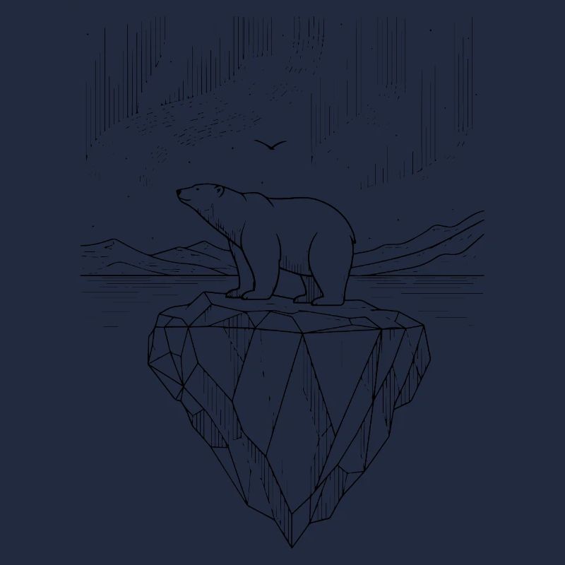 Grönland - Eisberg mit Eisbär