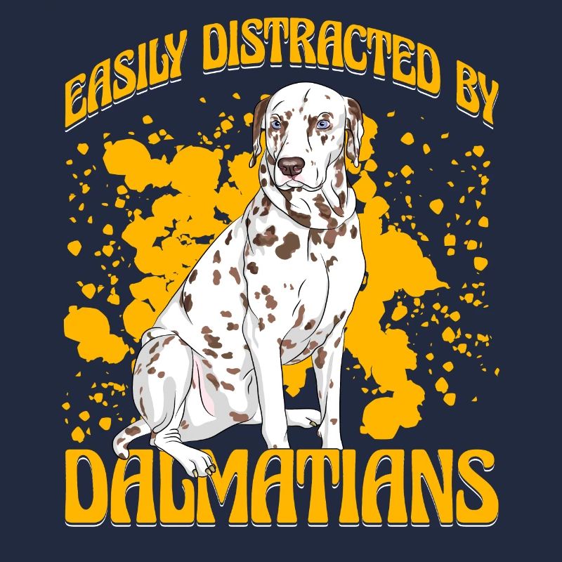 Facilement distrait mes Dalmatiens