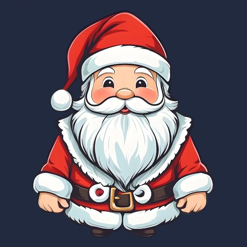 Comic Weihnachtsmann