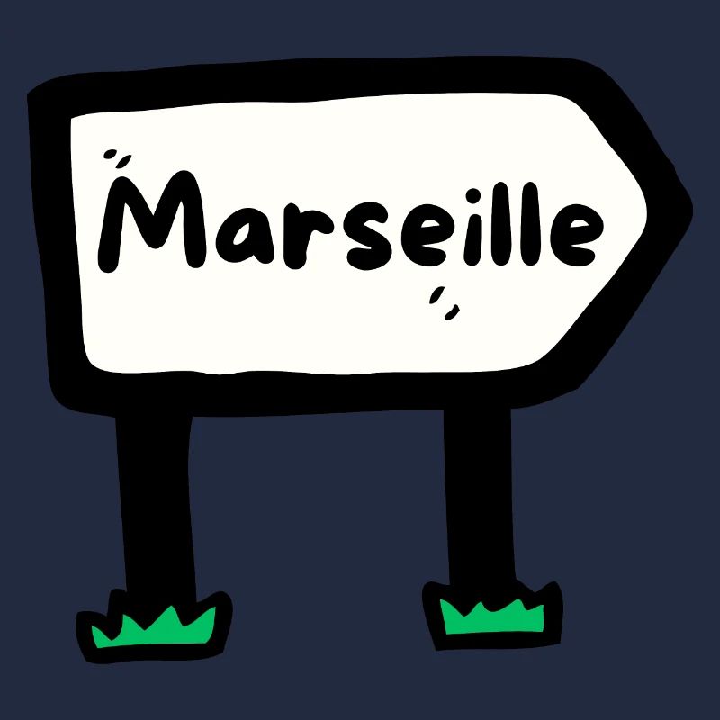 Marseille Stadtschild