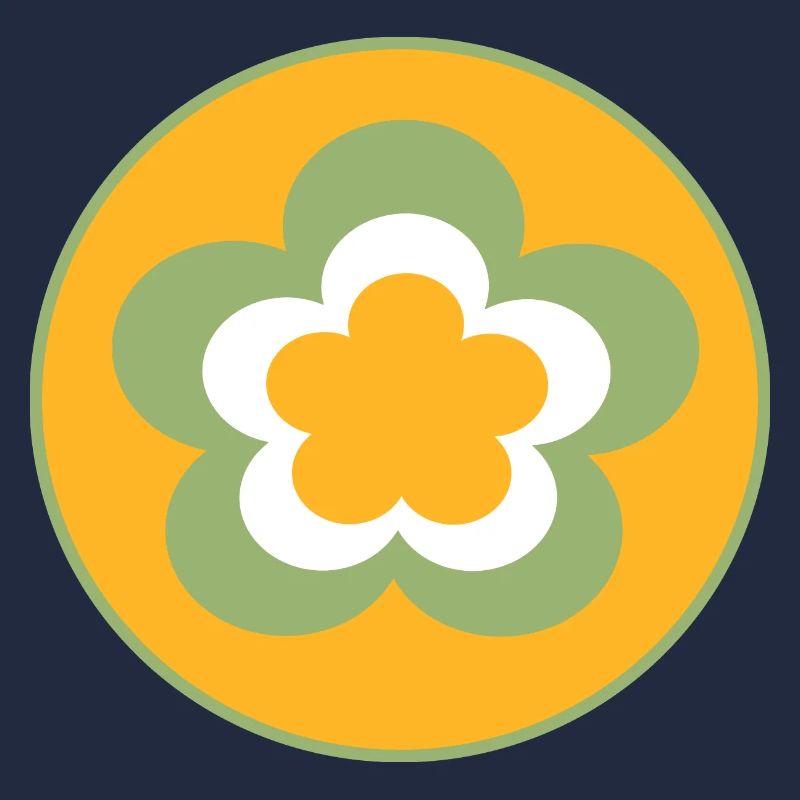 70s Flower Pattern