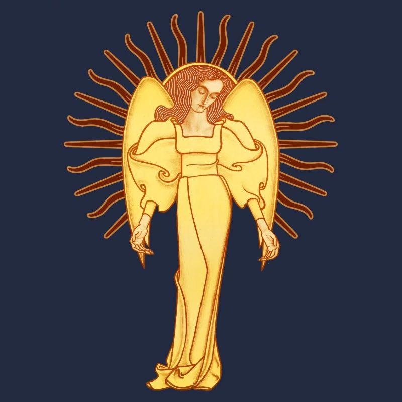 Dein Schutzengel, ein Jugendstil-Engel