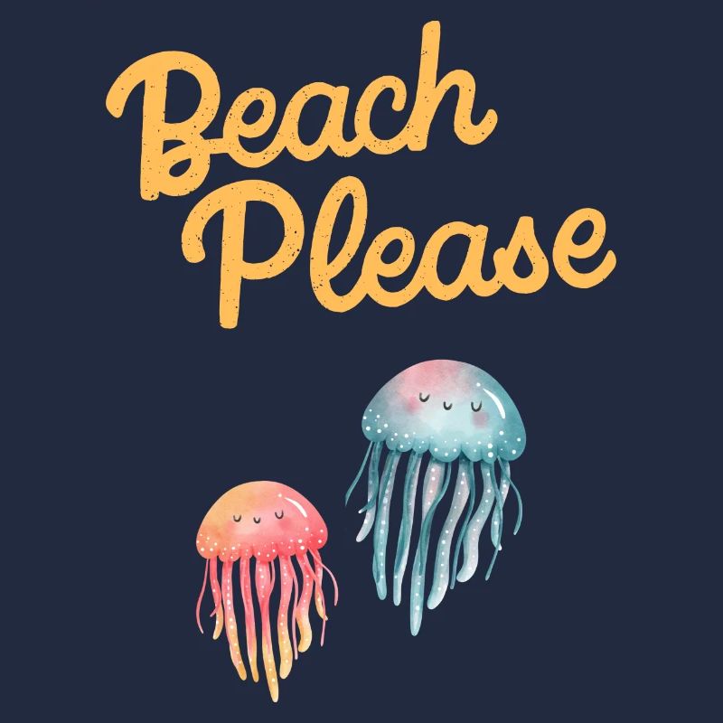 beach please jellyfish