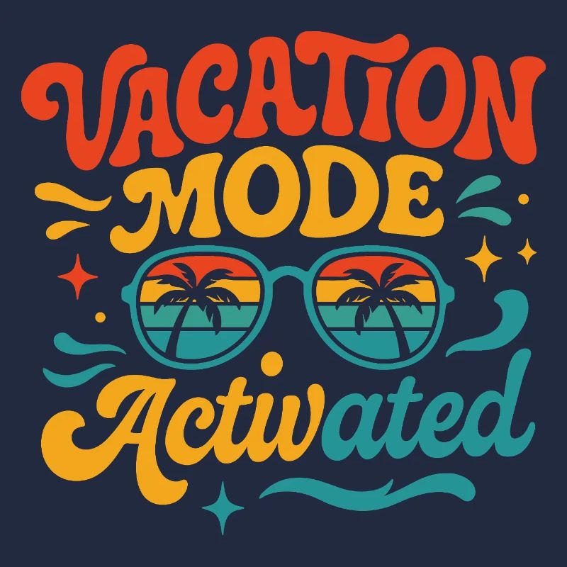 Vacation-Mode-Activated Sommer Vibes Beach