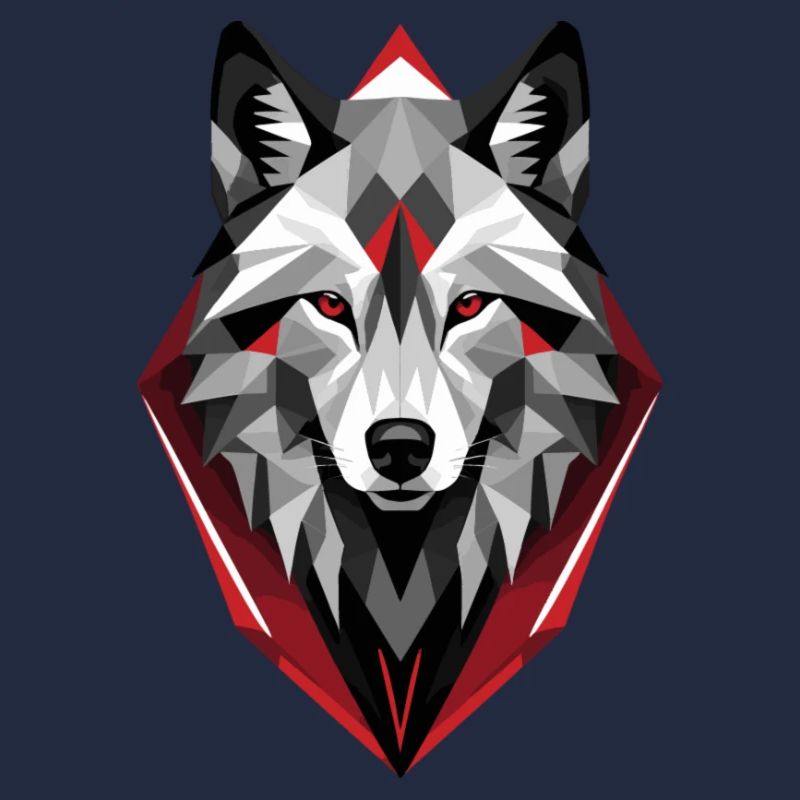 Geometrischer Wolf