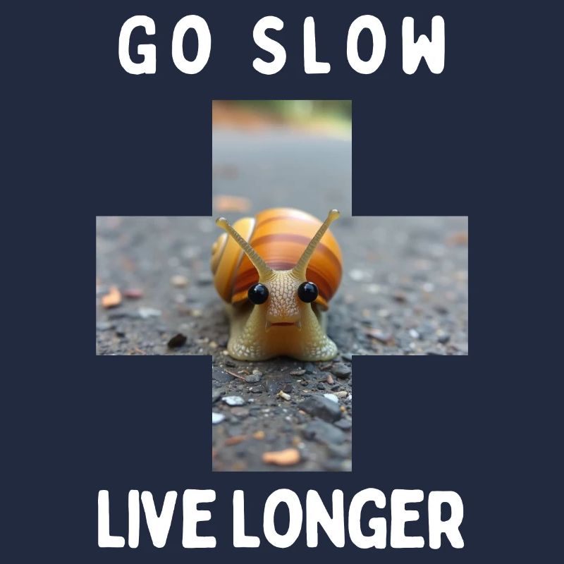 Gehen Sie langsam vor