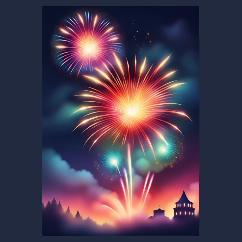 L’étonnant feu d’artifice du Nouvel An