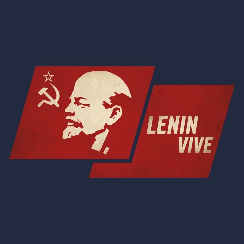 Drapeau de la vie de Lénine