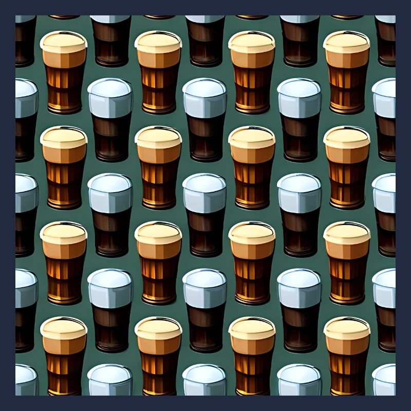Beer Tankards Pattern