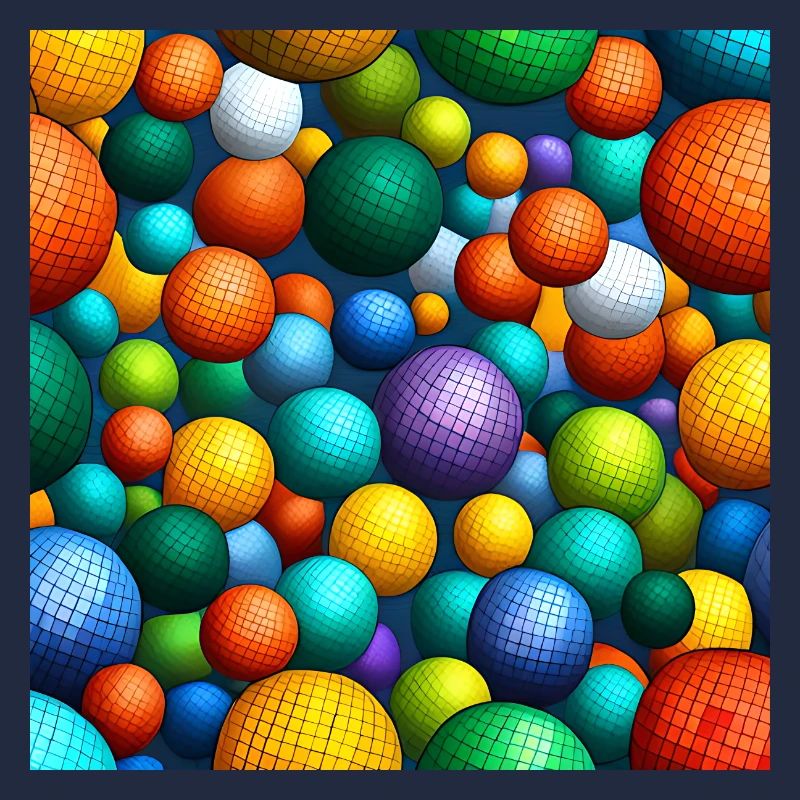 Rainbow Mosaic Spheres