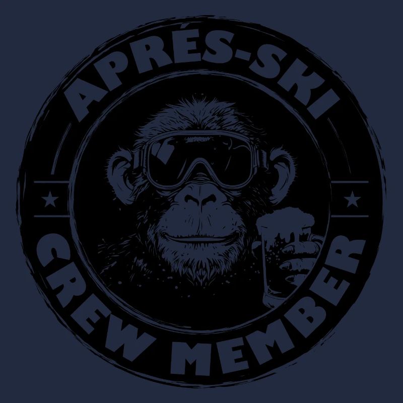 Monkey Après Ski Team Saying