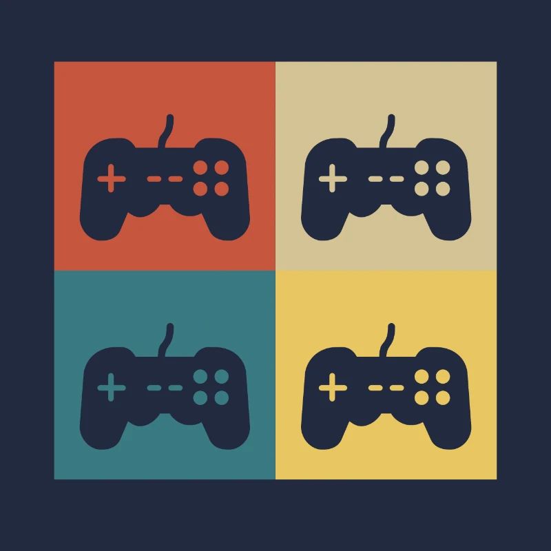 console vintage rétro