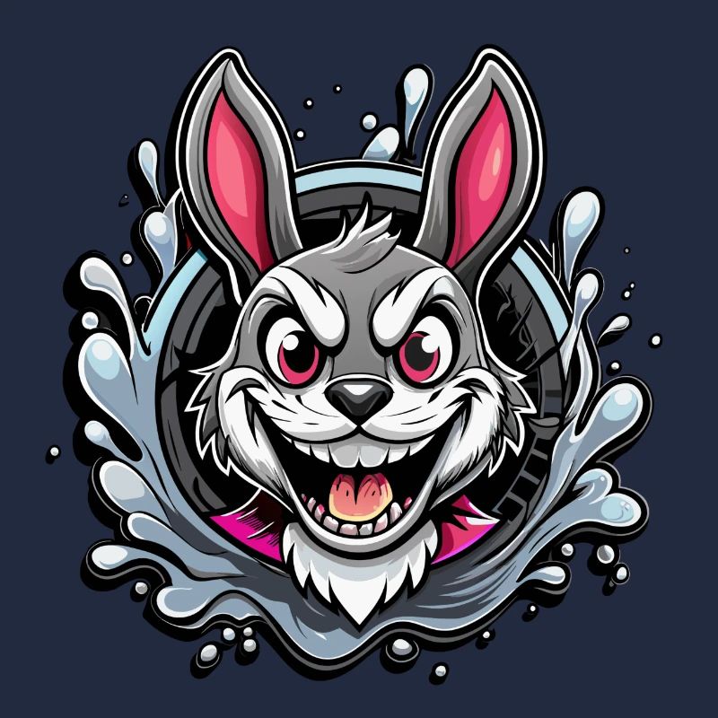 crazy easter bunny