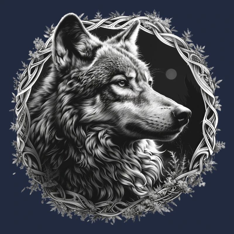 Wolf Vikings Celts Fenriswolf Fenris