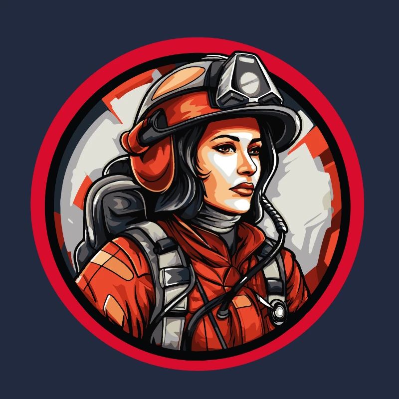 Feuerwehrfrau