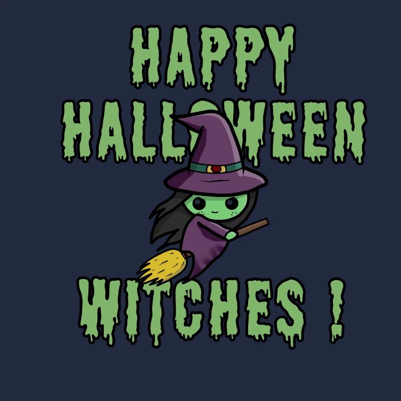 Conception de sorcières de joyeux Halloween