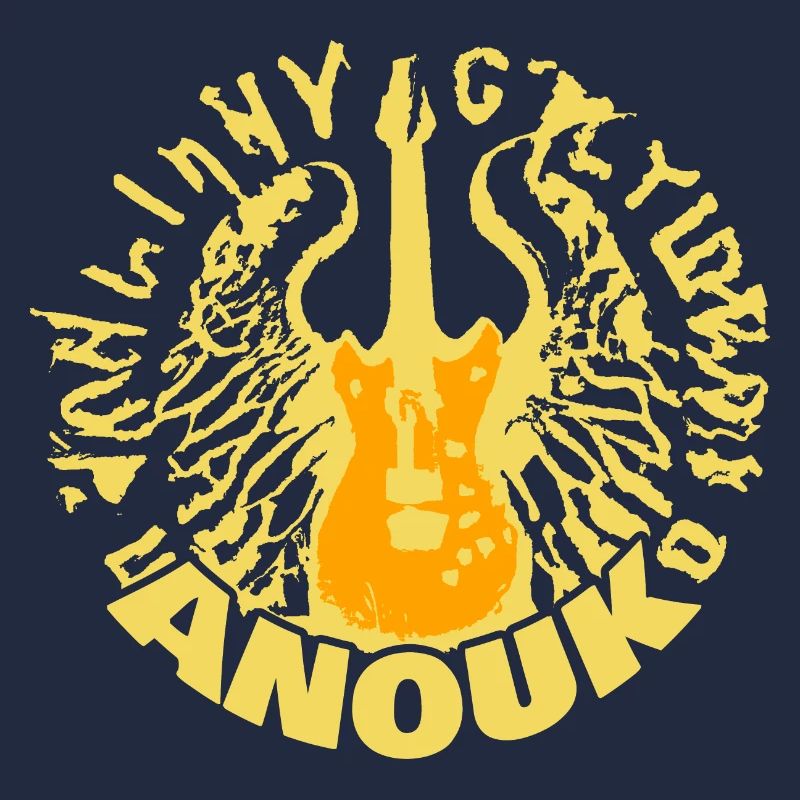 Anouk as guitar