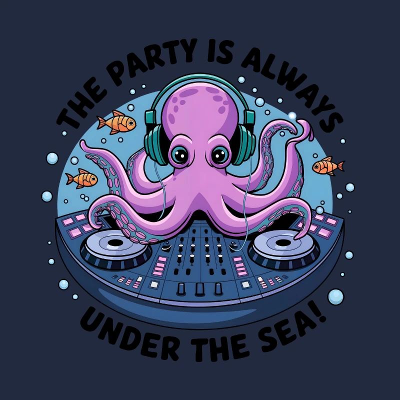Die Party ist immer unter Wasser