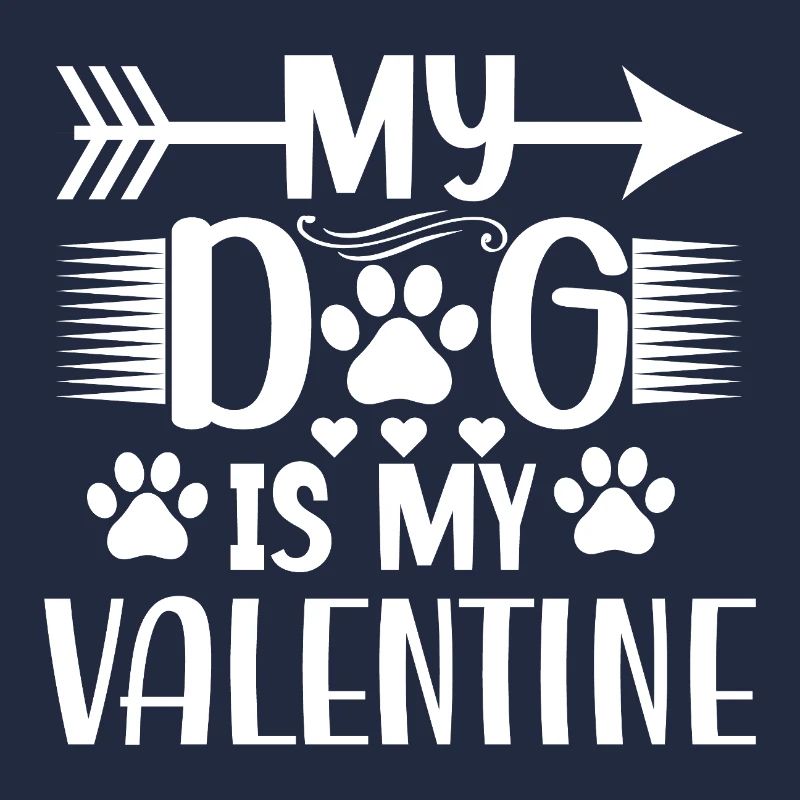 Cadeau de la Saint-Valentin disant Animaux de compagnie Amour du chien