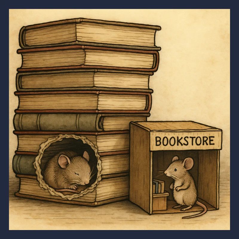 Bücher - Die eigene Buchhandlung der Mäuse