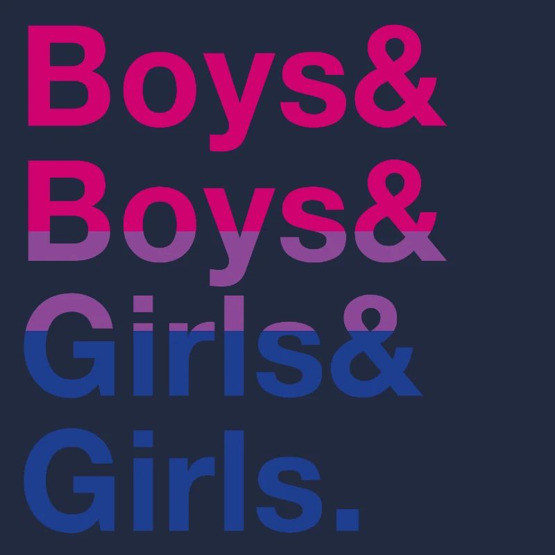 Jungen & Mädchen: Bisexuelle Swiftie Pride
