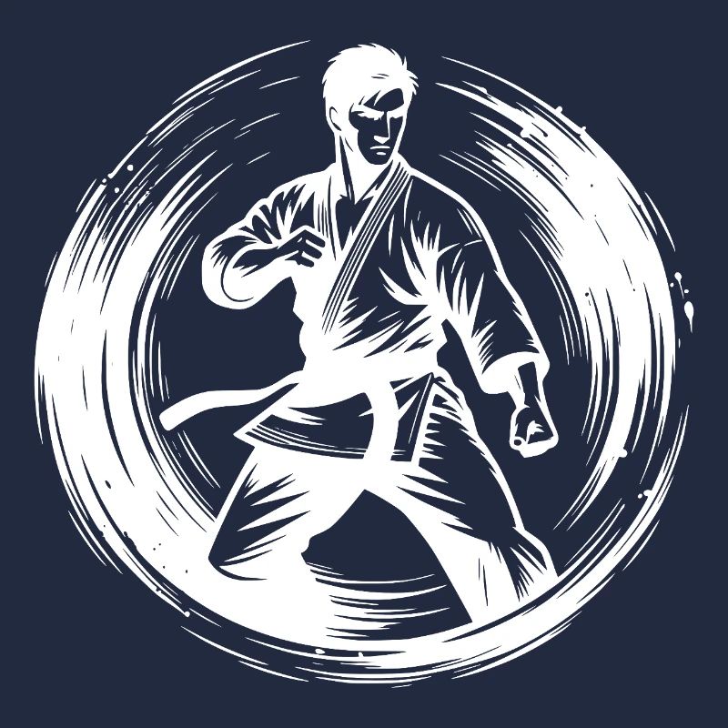 Masterful Karate Power and Control Technique