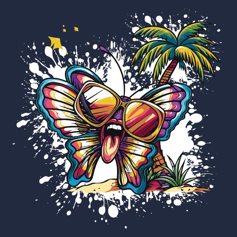 Vacances d’été papillon