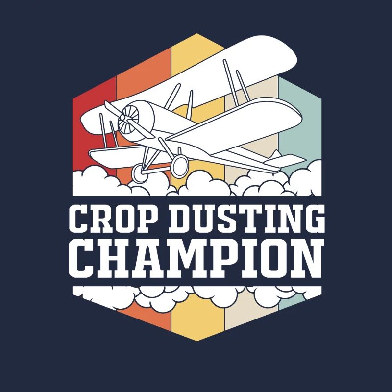 Crop Duster Flugzeug Pilot Geschenk