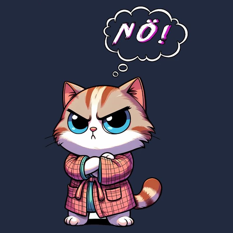 Non, le chat refuse de dire non